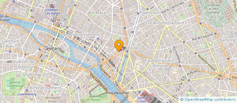 localisation de l'entreprise SYND COPR DU 8 RUE CASTEX 75004 PARIS RE  PARIS