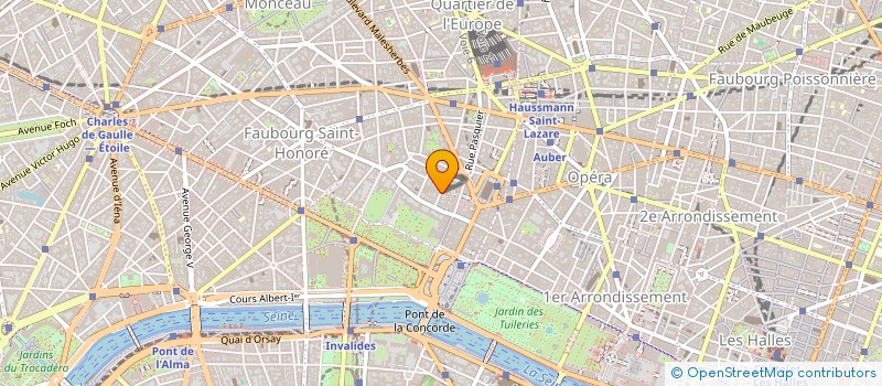 localisation de l'entreprise SYND.COPR. DU 8 RUE D ANJOU     75008 PA  PARIS