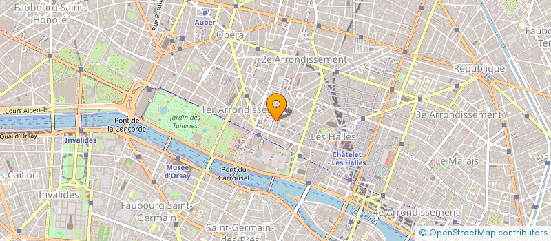 localisation de l'entreprise SYND COPR DU 8 RUE DE VALOIS 75001 PARIS  PARIS