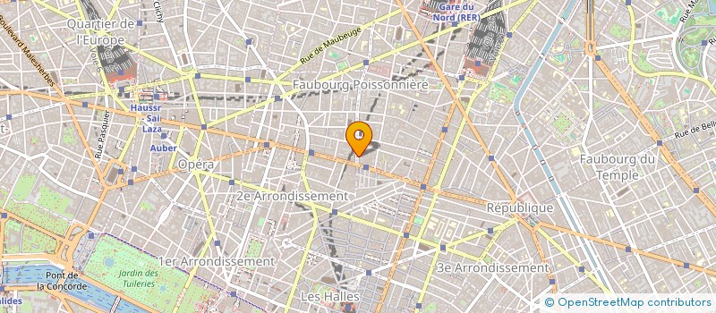 localisation de l'entreprise SYND.COPR. DU 8 RUE DES PATRIARCHES PARI  PARIS