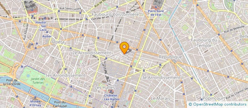 localisation de l'entreprise SYND.COPR. DU 8 RUE SAINTE FOY  75002 PA  PARIS