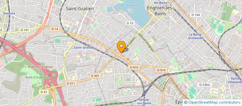 localisation de l'entreprise SYND.COPR. DU 81 AU 87 AV GALLIENI RCE C à EPINAY-SUR-SEINE