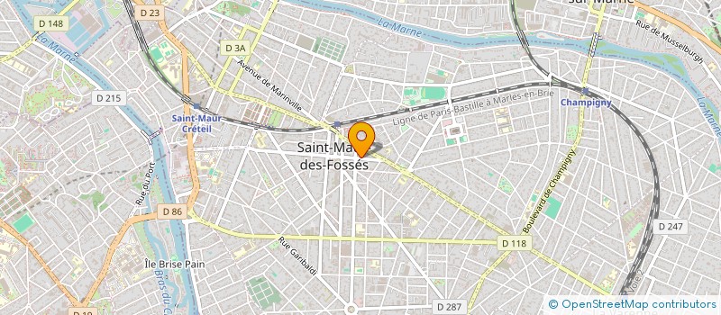 localisation de l'entreprise SYND. COPR. DU 81 AV. VICTOR HUGO à SAINT-MAUR-DES-FOSSES