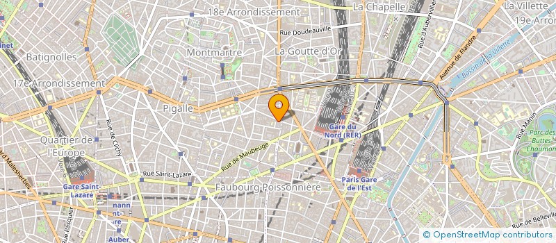 localisation de l'entreprise SYND.COPR. DU 83 RUE DE         DUNKERQU  PARIS