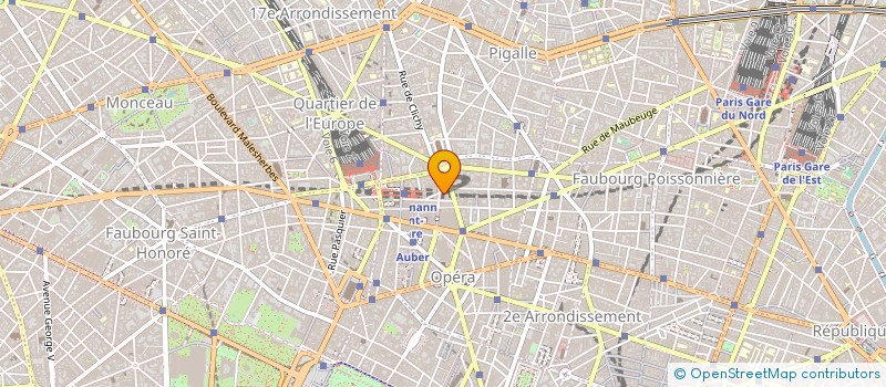 localisation de l'entreprise SYND COPR DU 83 RUE DE LA       VICTOIRE  PARIS