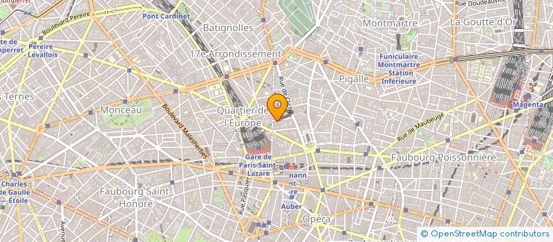 localisation de l'entreprise SYND.COPR. DU 84 BD JEAN JAURES 92 CLICH  PARIS