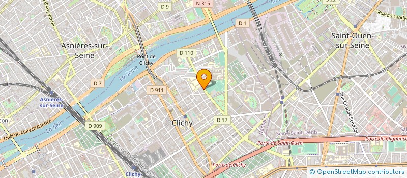 localisation de l'entreprise SYND COPR DU 85 BD DU GENERAL LECLERC à CLICHY