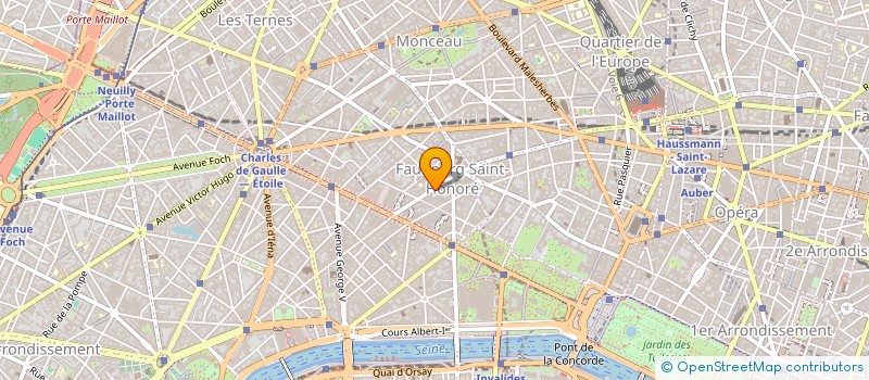 localisation de l'entreprise SYND.COPR. DU 85 RUE LA BOETIE  75008 PA  PARIS