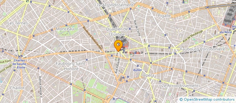 localisation de l'entreprise SYND COPR DU 88 RUE DE COURCELLES 75008  PARIS