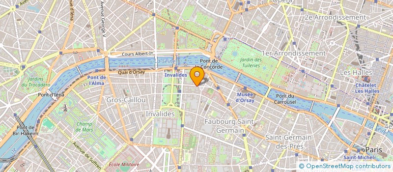 localisation de l'entreprise SYND COPR DU 89 RUE DE L        UNIVERSI  PARIS