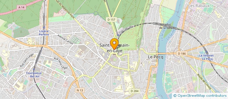 localisation de l'entreprise SYND.COPR. DU 9 AV. DU MAL GALLIENI 78 C  SAINT-GERMAIN-EN-LAYE