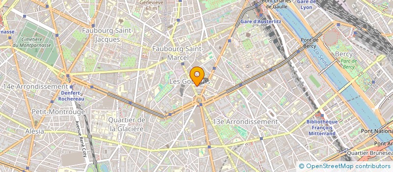 localisation de l'entreprise SYND COPR DU 9 RUE COYPEL 75013 PARIS RE  PARIS