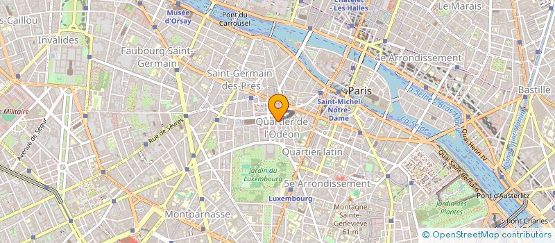 localisation de l'entreprise SYND.COPR. DU 9 RUE DE CONDE 75006 PARIS  PARIS