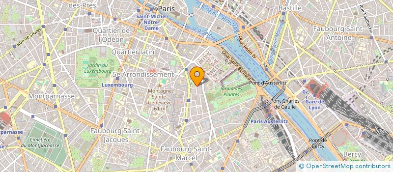 localisation de l'entreprise SYND.COPR. DU 9 RUE DES ARENES  PARIS 5  PARIS