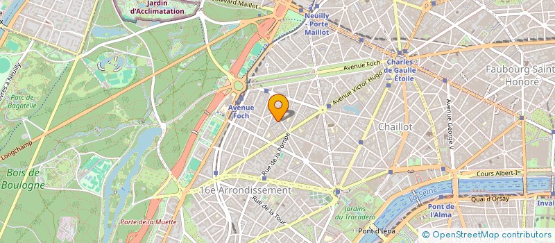 localisation de l'entreprise SYND.COPR. DU 9 RUE FOURCROY    75017PAR  PARIS