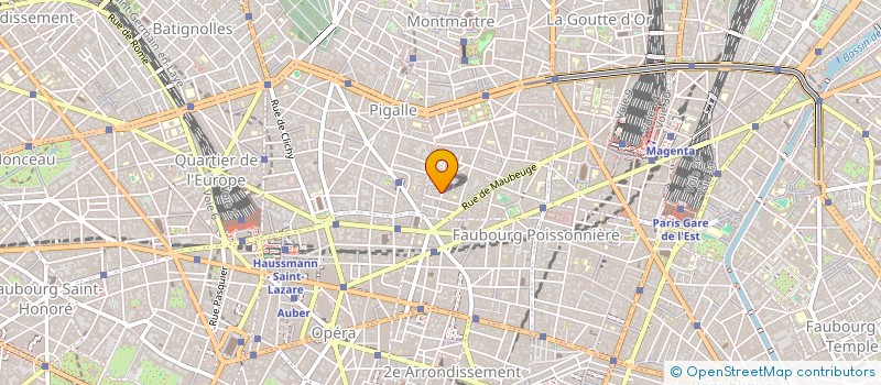 localisation de l'entreprise SYND COPR DU 9 RUE MILTON 75009 PARIS RE  PARIS