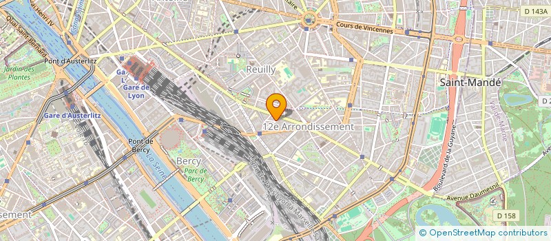 localisation de l'entreprise SYND.COPR. DU 9 RUE PLEYEL      75012 PA  PARIS