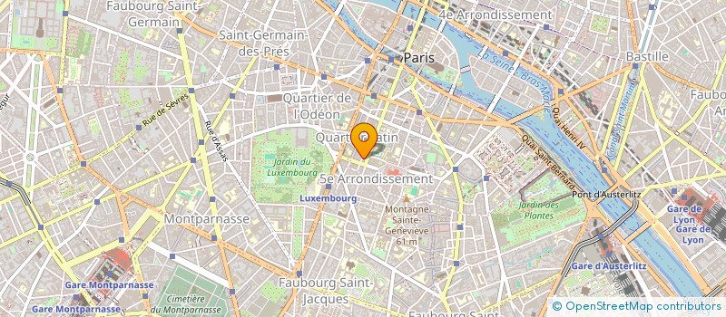 localisation de l'entreprise SYND.COPR. DU 9 RUE TOULLIER PARIS 5 REP  PARIS