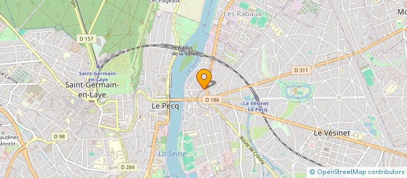 localisation de l'entreprise SYND.COPR. DU 90 AV DU MAL FOCH 78 ST GE  LE PECQ