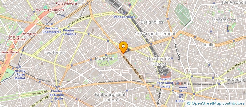 localisation de l'entreprise SYND.COPR. DU 90 BD MALESHERBES 75008 PA  PARIS