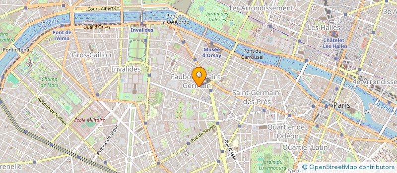 localisation de l'entreprise SYND.COPR. DU 90 RUE DE GRENELLE 75007 P  PARIS