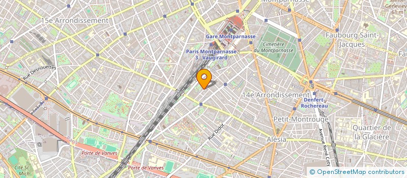 localisation de l'entreprise SYND.COPR. DU 92 RUE PROCESSION 75015 PA  PARIS