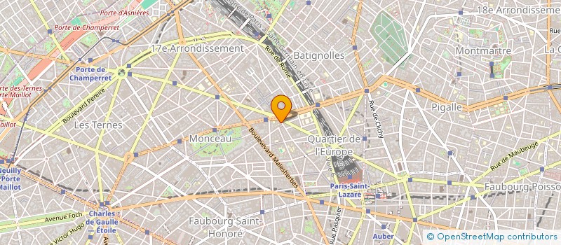 localisation de l'entreprise SYND COPR DU 93 RUE DU ROCHER 75008 PARI  PARIS