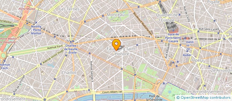 localisation de l'entreprise SYND.COPR. DU  94 AV. RAYMOND   POINCARE  PARIS