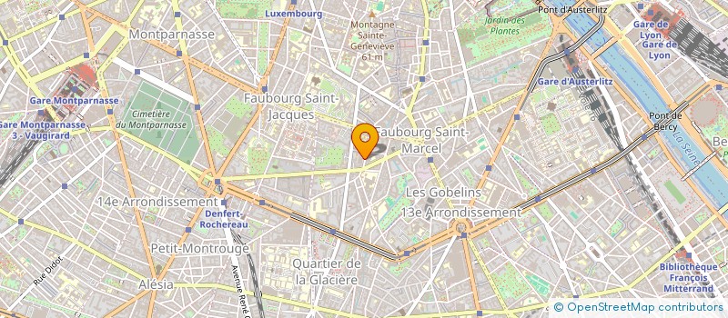 localisation de l'entreprise SYND COPR DU 94 RUE BROCA 75013 PARIS RE  PARIS