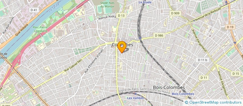 localisation de l'entreprise SYND.COPR. DU 95 AV DE LA MARNE 92 ASNIE à COLOMBES