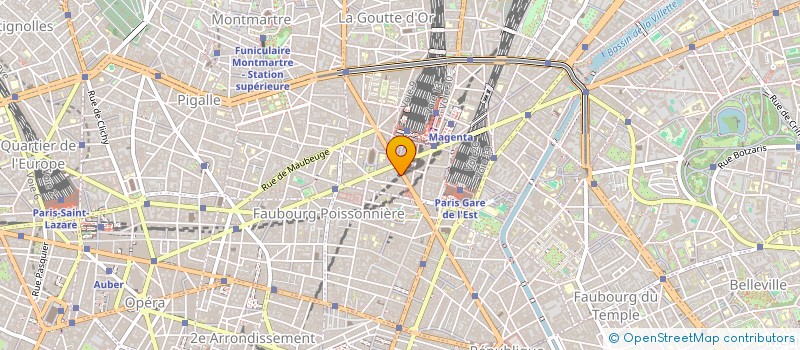 localisation de l'entreprise SYND COPR DU 95 BD DE MAGENTA 75010 PARI  PARIS