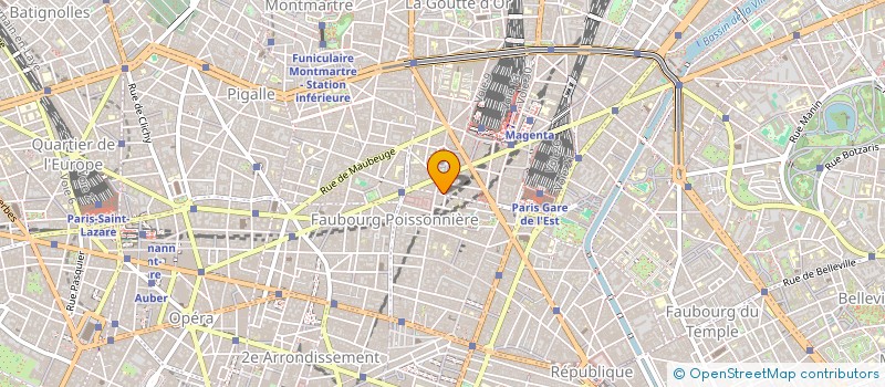 localisation de l'entreprise SYND COPR DU 96 RUE D HAUTEVILLE 75010 P  PARIS