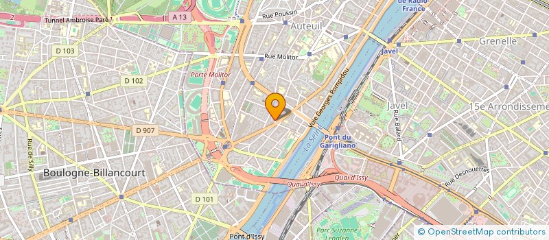 localisation de l'entreprise SYND.COPR. DU 98 RUE CHARDON    LAGACHE  PARIS