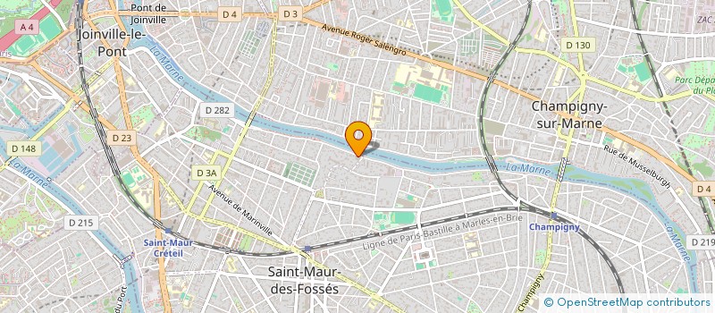 localisation de l'entreprise SYND COPR DU PARC à SAINT-MAUR-DES-FOSSES