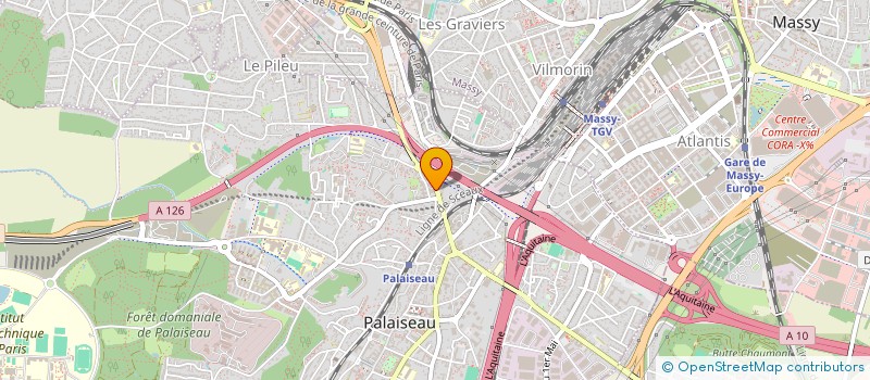 localisation de l'entreprise SYND COPR FIRST APPART 21 AV DES ALLIES 91 PALAISEAU  PALAISEAU