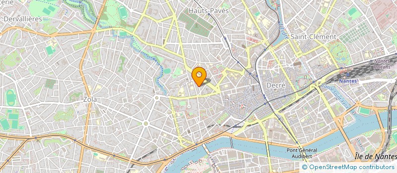 localisation de l'entreprise SYND COPR IMM LA VILLA GUIST'HAU  NANTES