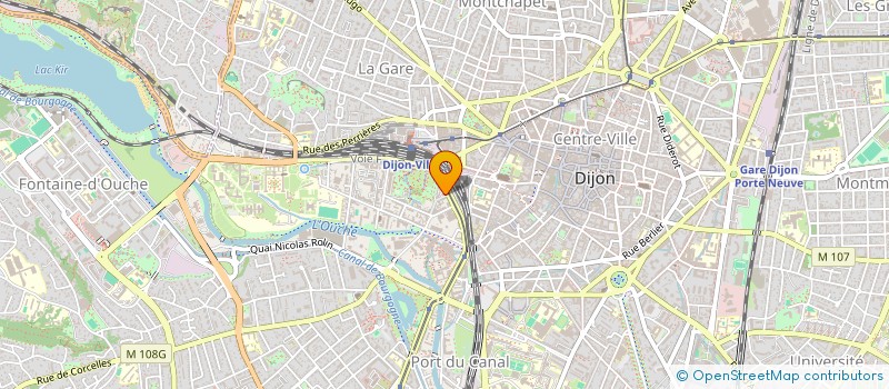 localisation de l'entreprise SYND.COPR.JARDIN DES PLANTES N°2 à DIJON