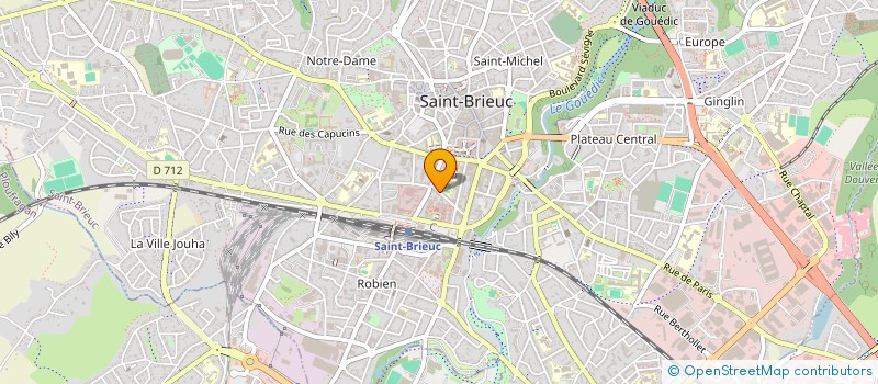 localisation de l'entreprise SYND COPR KLEBER à SAINT-BRIEUC