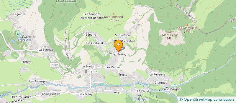 localisation de l'entreprise SYND COPR LA CHAUMARA  BERNEX