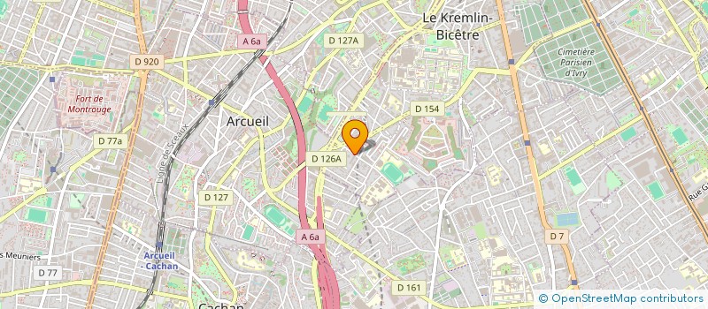 localisation de l'entreprise SYND.COPR. LA RES LES ESSELIERES 94 LE K  LE KREMLIN-BICETRE