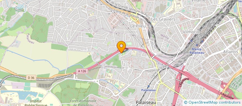 localisation de l'entreprise SYND COPR LA VALLEE  PALAISEAU
