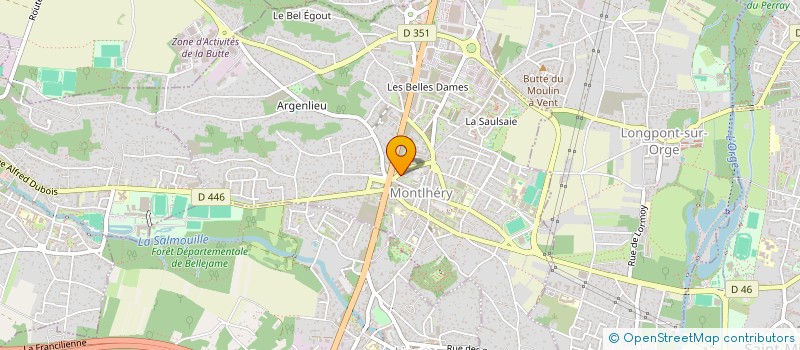 localisation de l'entreprise SYND COPR LE CLOS BOUQUET 4 BIS RUE DU CLOS BOUQUET 91310 MONTLHERY  MONTLHERY