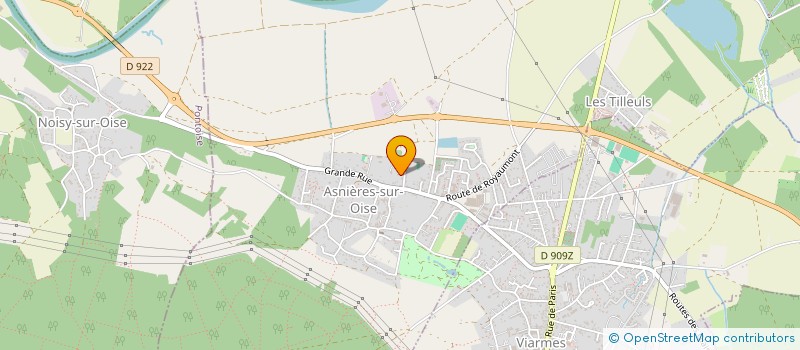 localisation de l'entreprise SYND.COPR. LE CLOS DE LA        FONTAINE  BELLOY-EN-FRANCE