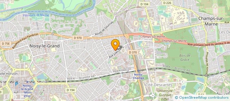 localisation de l'entreprise SYND COPR LE CORMIER D'EN HAUT  NOISY-LE-GRAND