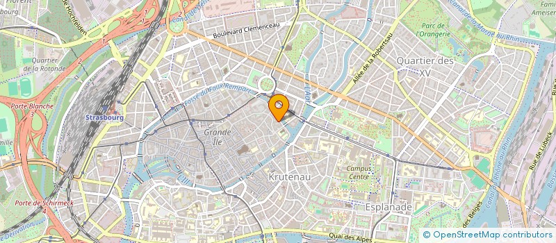 localisation de l'entreprise SYND COPR LE MARNESIA  STRASBOURG