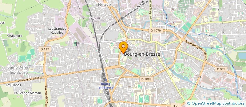 localisation de l'entreprise SYND COPR LE PARC à BOURG-EN-BRESSE