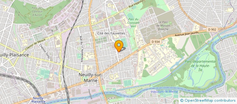localisation de l'entreprise SYND COPR LES MYOSOTIS AV DE VERDUN 93 N à NEUILLY-SUR-MARNE