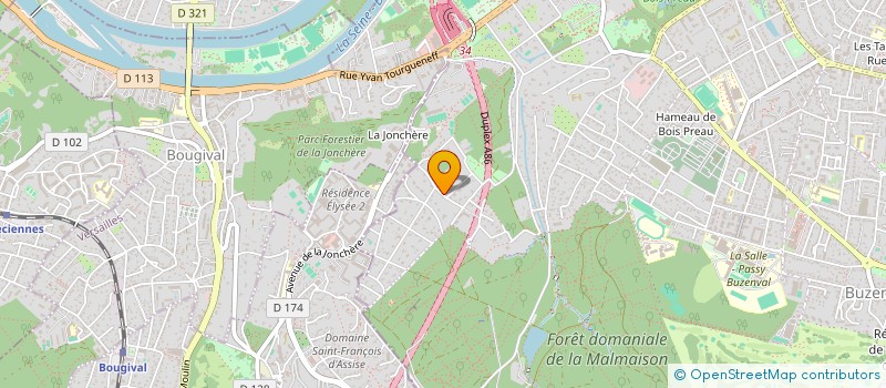 localisation de l'entreprise SYND.COPR.LES PINCES VINS à RUEIL-MALMAISON