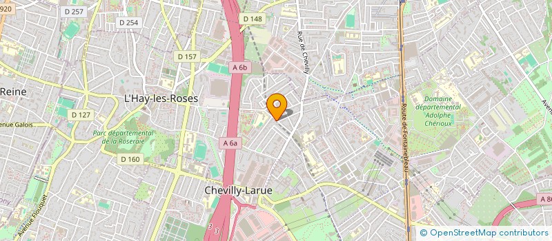 localisation de l'entreprise SYND.COPR. MAZARIN 19 BD COLBERT 92 SCEA à L'HAY-LES-ROSES