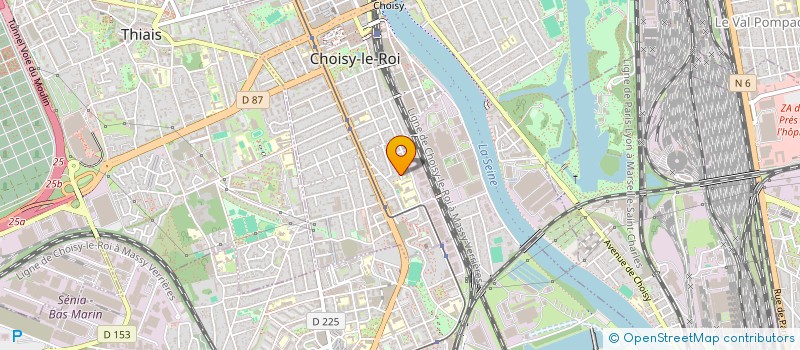localisation de l'entreprise SYND COPR OREE DU PARC à CHOISY-LE-ROI